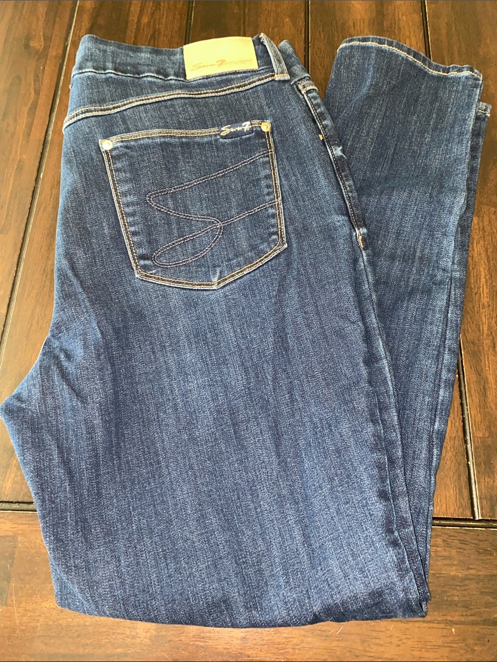 Seven7 Women's Indigo Skinny Jeans